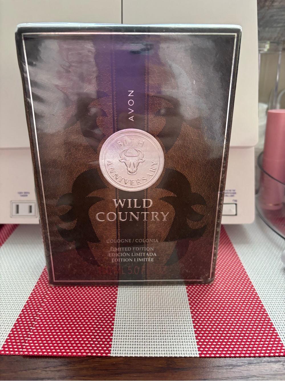 Wild Country Avon Glass Boot Cologne 50th Anniversary Limited Edition Rare NEW